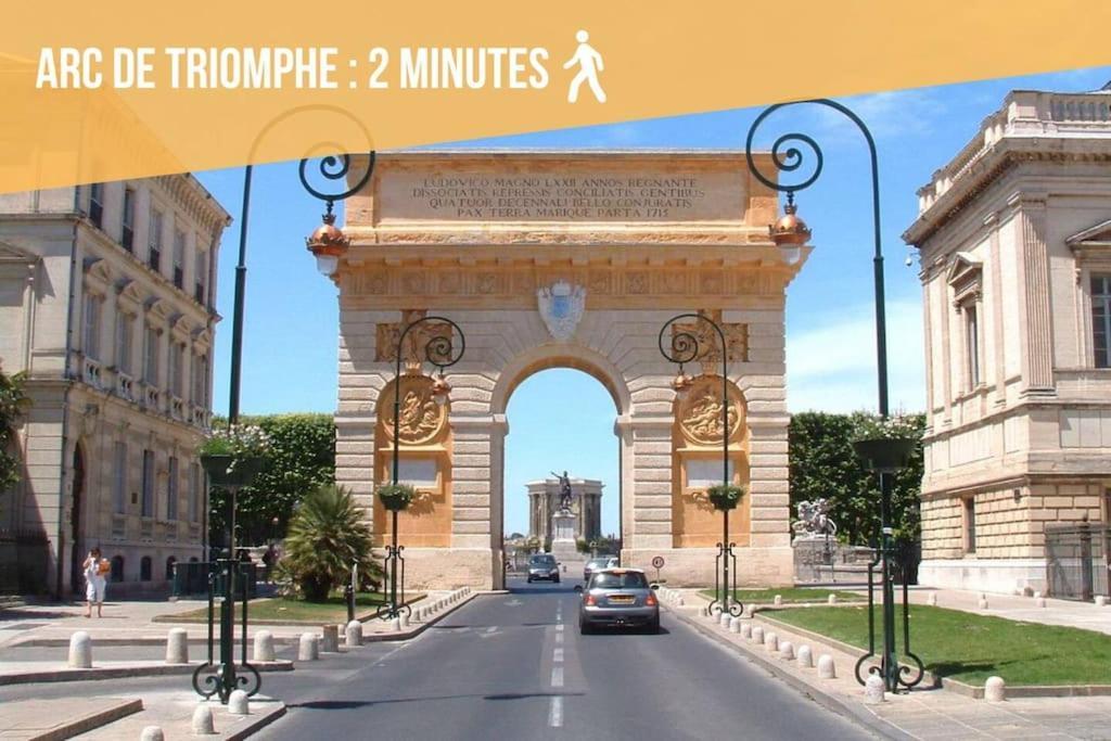 La Suite Eximia Avec Patio - Parking Souterrain Inclus - Centre Historique Montpellier Eksteriør bilde